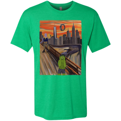 T-Shirts Envy / S Angry Scream Men's Triblend T-Shirt