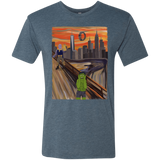 T-Shirts Indigo / S Angry Scream Men's Triblend T-Shirt