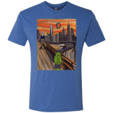 T-Shirts Vintage Royal / S Angry Scream Men's Triblend T-Shirt