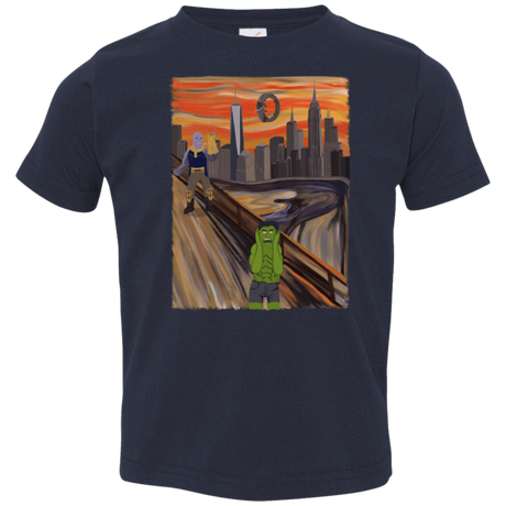 T-Shirts Navy / 2T Angry Scream Toddler Premium T-Shirt