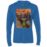 T-Shirts Vintage Royal / X-Small Angry Scream Triblend Long Sleeve Hoodie Tee