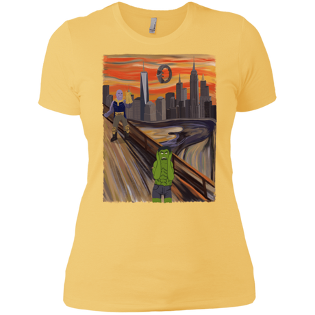 T-Shirts Banana Cream/ / X-Small Angry Scream Women's Premium T-Shirt