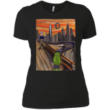 T-Shirts Black / X-Small Angry Scream Women's Premium T-Shirt