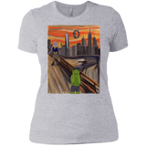 T-Shirts Heather Grey / X-Small Angry Scream Women's Premium T-Shirt