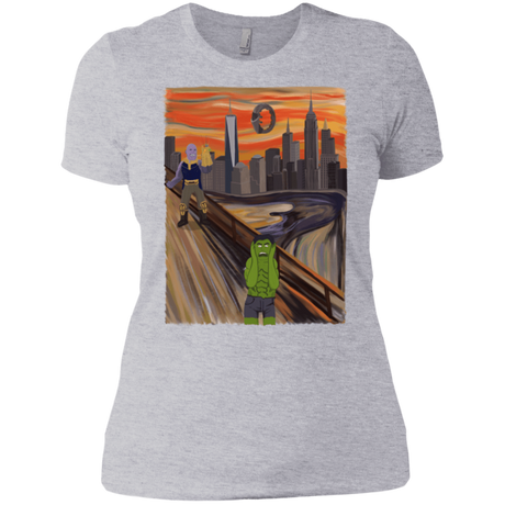 T-Shirts Heather Grey / X-Small Angry Scream Women's Premium T-Shirt