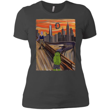 T-Shirts Heavy Metal / X-Small Angry Scream Women's Premium T-Shirt