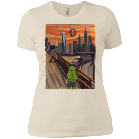 T-Shirts Ivory/ / X-Small Angry Scream Women's Premium T-Shirt