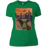 T-Shirts Kelly Green / X-Small Angry Scream Women's Premium T-Shirt