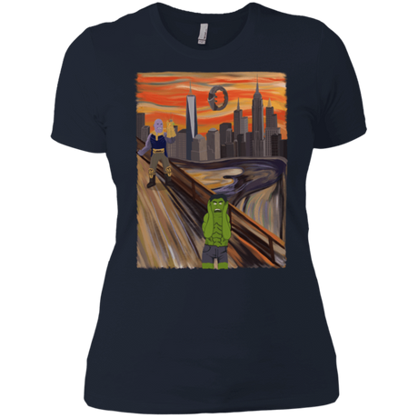 T-Shirts Midnight Navy / X-Small Angry Scream Women's Premium T-Shirt