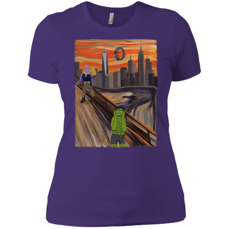 T-Shirts Purple Rush/ / X-Small Angry Scream Women's Premium T-Shirt