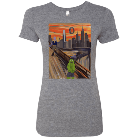 T-Shirts Premium Heather / S Angry Scream Women's Triblend T-Shirt