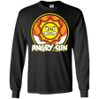 T-Shirts Black / S Angry Sun Men's Long Sleeve T-Shirt