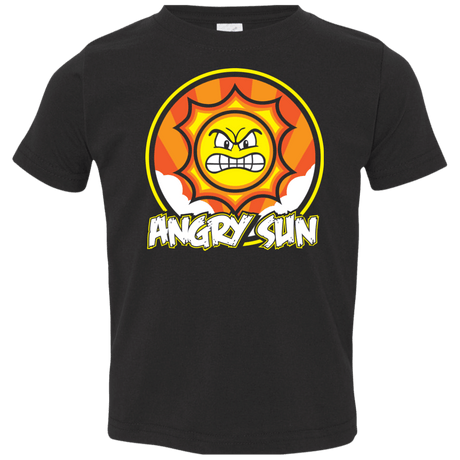 T-Shirts Black / 2T Angry Sun Toddler Premium T-Shirt