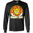 T-Shirts Black / YS Angry Sun Youth Long Sleeve T-Shirt