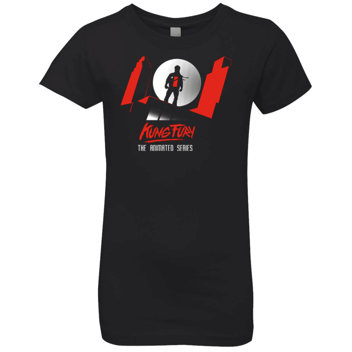 T-Shirts Black / YXS Animated Fury Girls Premium T-Shirt