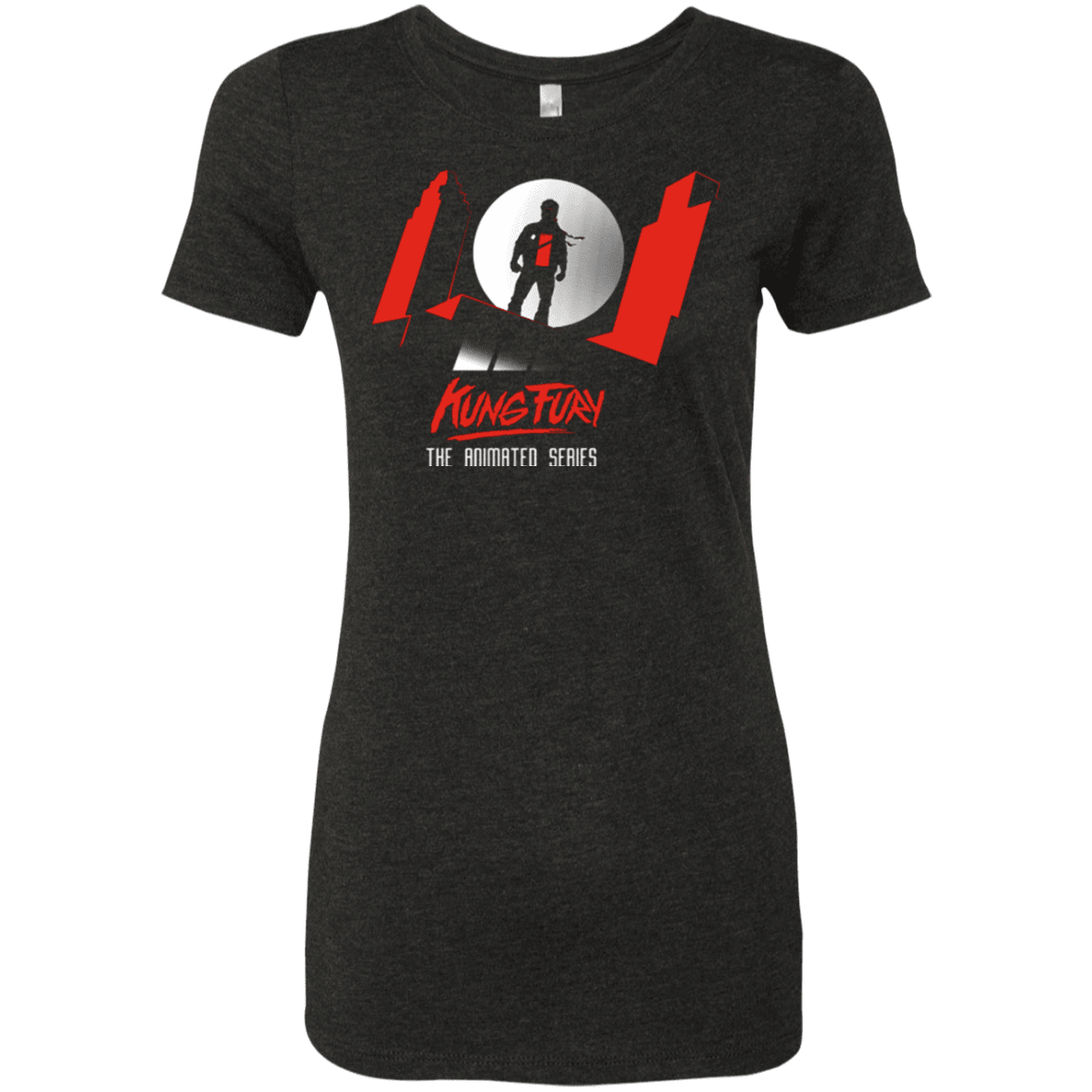 T-Shirts Vintage Black / Small Animated Fury Women's Triblend T-Shirt