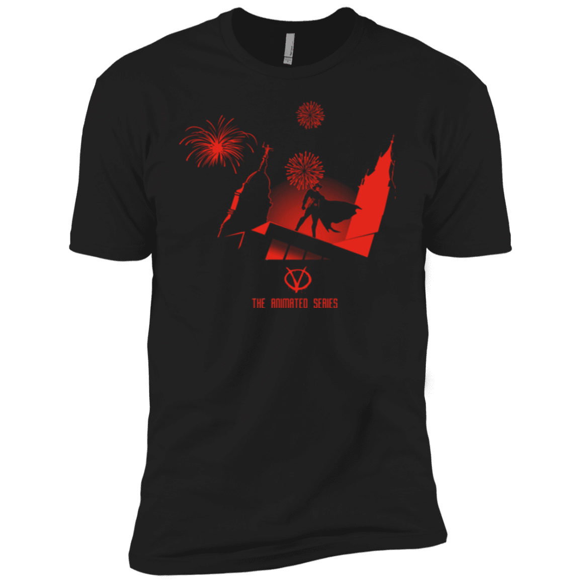 T-Shirts Black / YXS Animated Vendetta Boys Premium T-Shirt