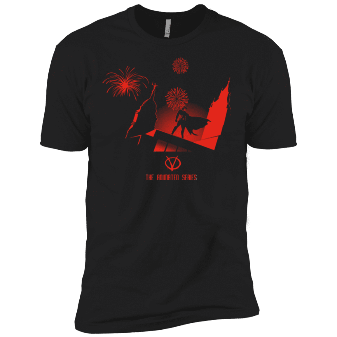 T-Shirts Black / X-Small Animated Vendetta Men's Premium T-Shirt