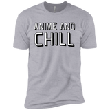 T-Shirts Heather Grey / YXS Anime and chill Boys Premium T-Shirt