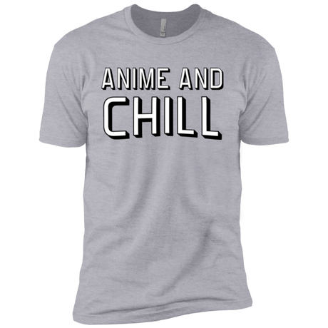 T-Shirts Heather Grey / YXS Anime and chill Boys Premium T-Shirt