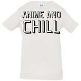 T-Shirts White / 6 Months Anime and chill Infant Premium T-Shirt