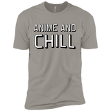T-Shirts Light Grey / X-Small Anime and chill Men's Premium T-Shirt