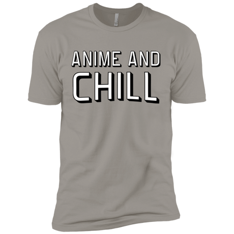 T-Shirts Light Grey / X-Small Anime and chill Men's Premium T-Shirt