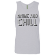 T-Shirts Heather Grey / Small Anime and chill Men's Premium Tank Top