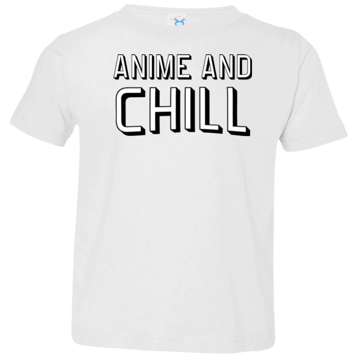 T-Shirts White / 2T Anime and chill Toddler Premium T-Shirt