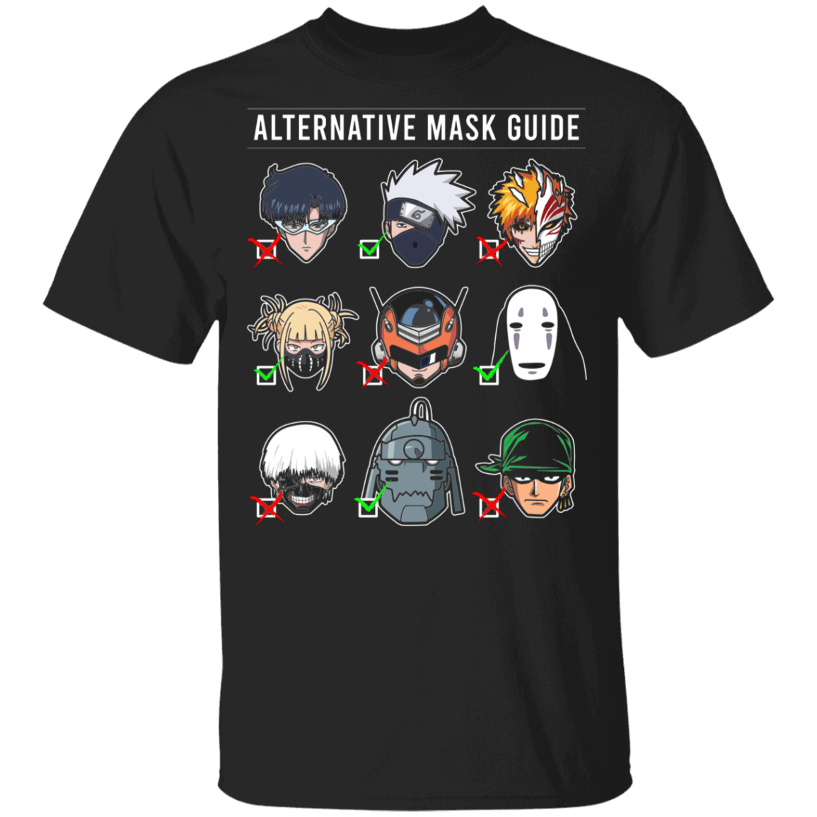Anime Mask Guide Youth T-Shirt