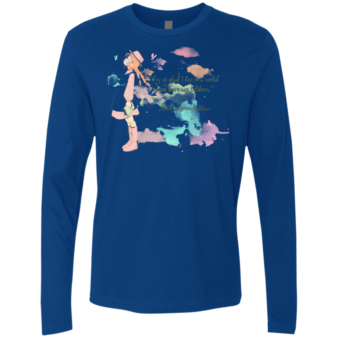 T-Shirts Royal / Small Anne of Green Gables 2 Men's Premium Long Sleeve