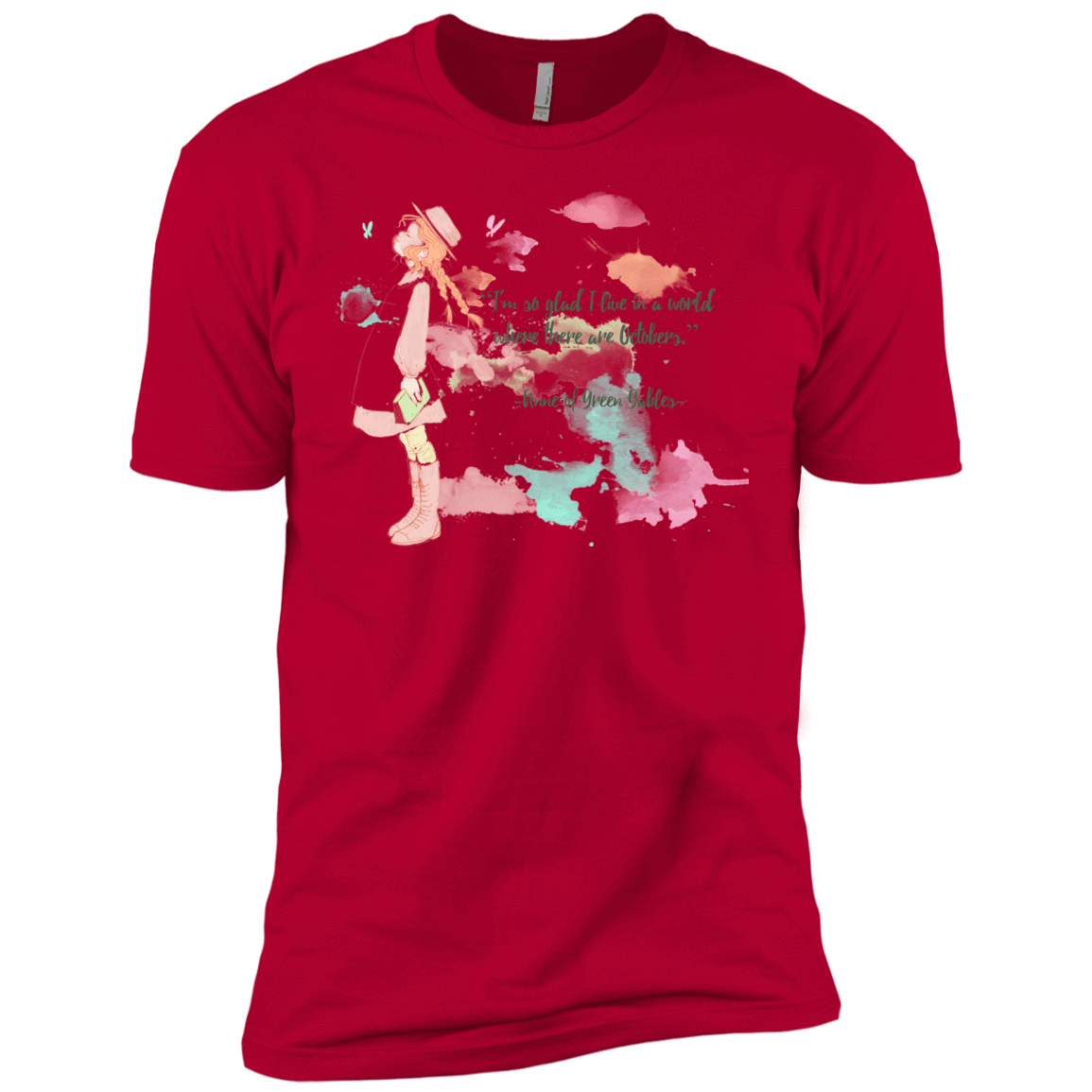 T-Shirts Red / X-Small Anne of Green Gables 2 Men's Premium T-Shirt
