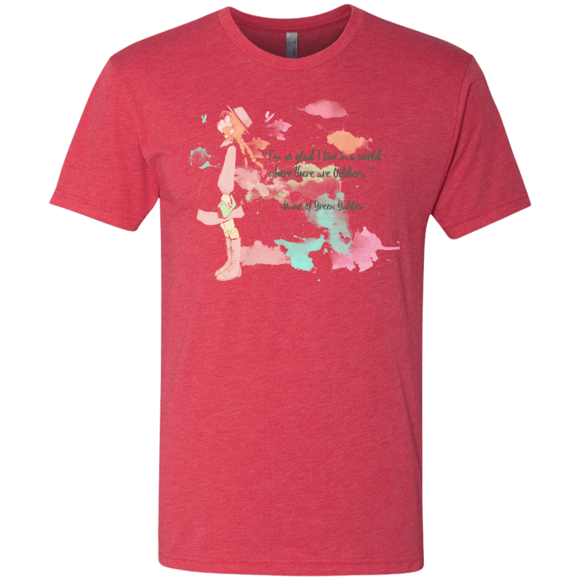 T-Shirts Vintage Red / Small Anne of Green Gables 2 Men's Triblend T-Shirt