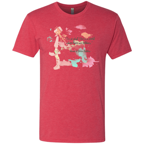 T-Shirts Vintage Red / Small Anne of Green Gables 2 Men's Triblend T-Shirt