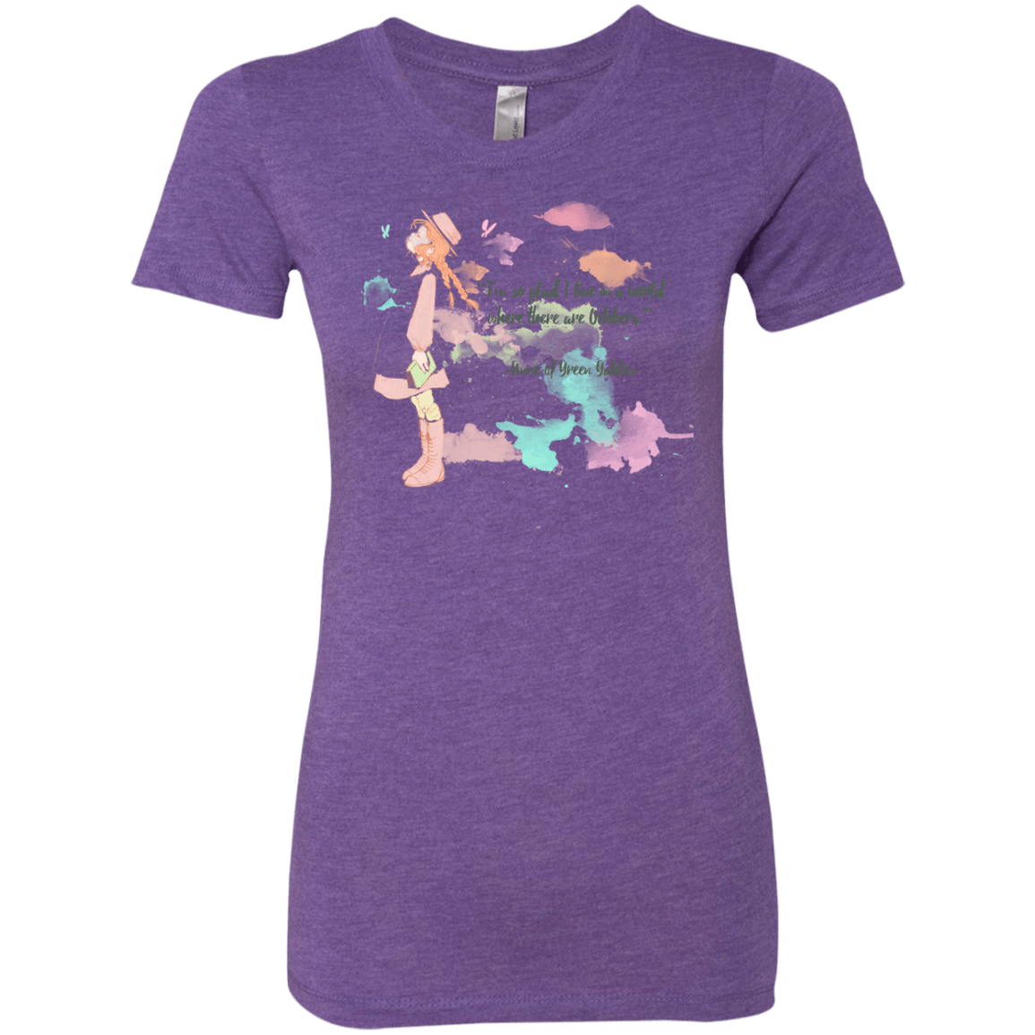 T-Shirts Purple Rush / Small Anne of Green Gables 2 Women's Triblend T-Shirt