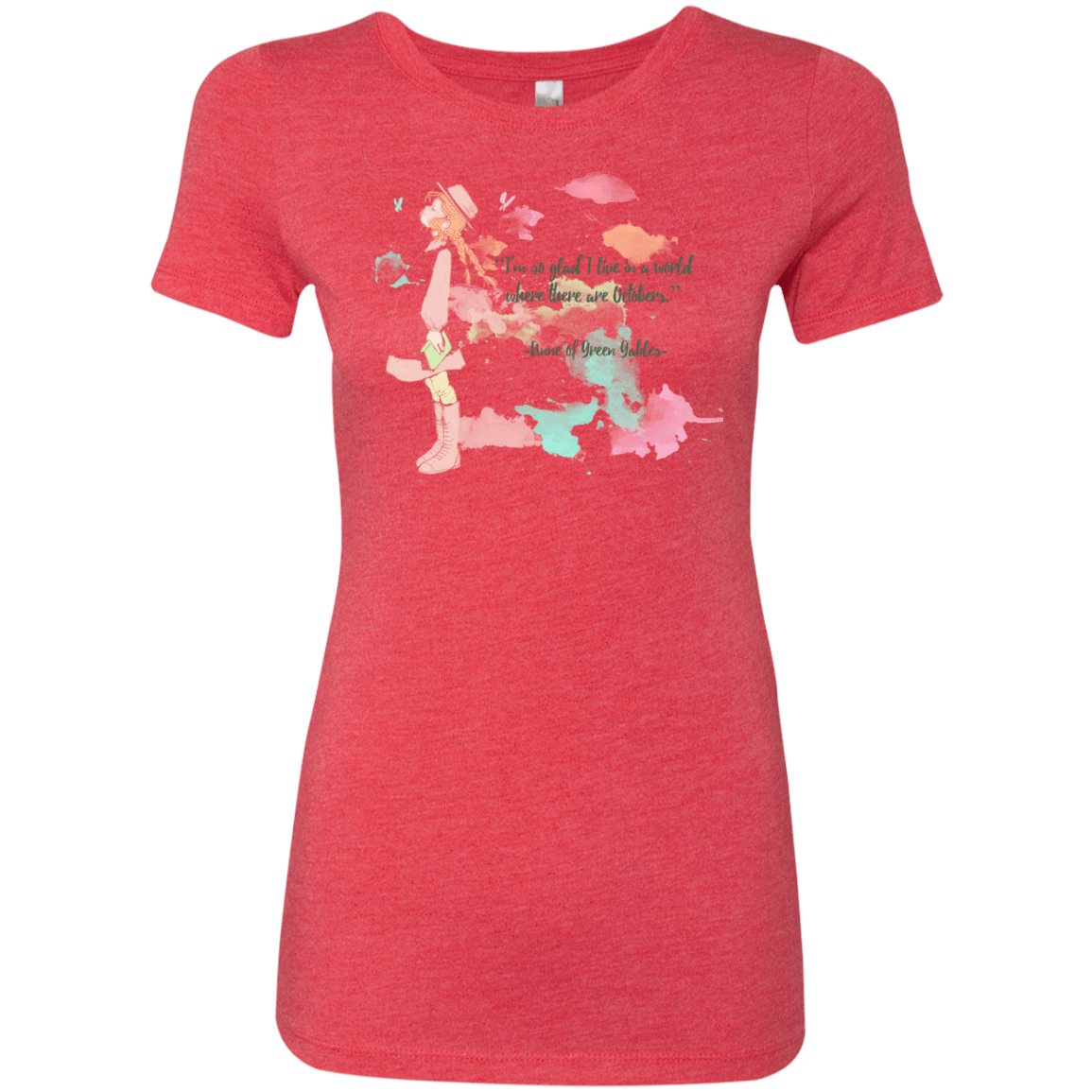 T-Shirts Vintage Red / Small Anne of Green Gables 2 Women's Triblend T-Shirt
