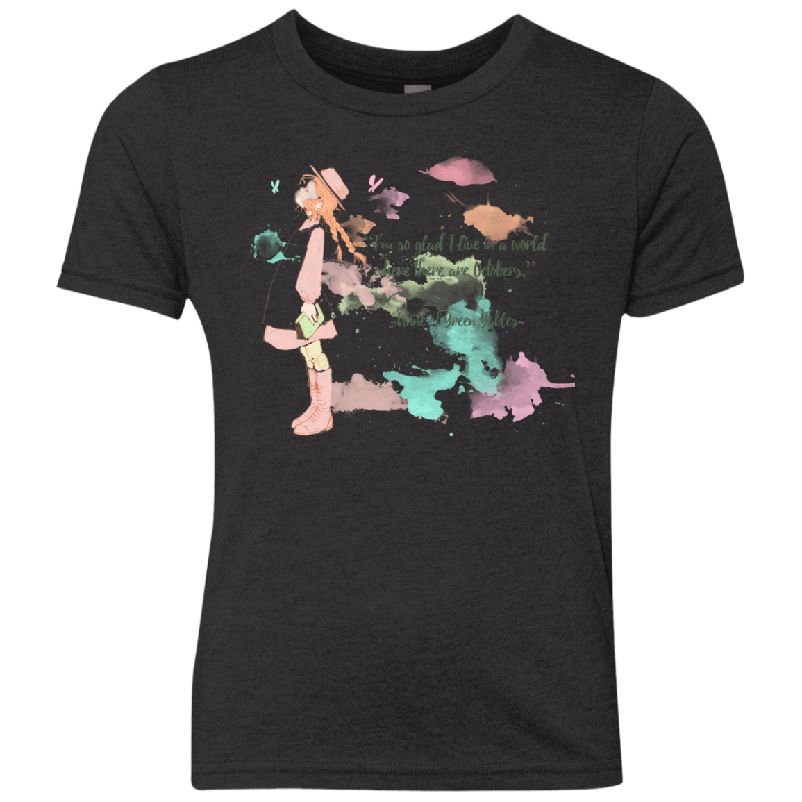 T-Shirts Vintage Black / YXS Anne of Green Gables 2 Youth Triblend T-Shirt