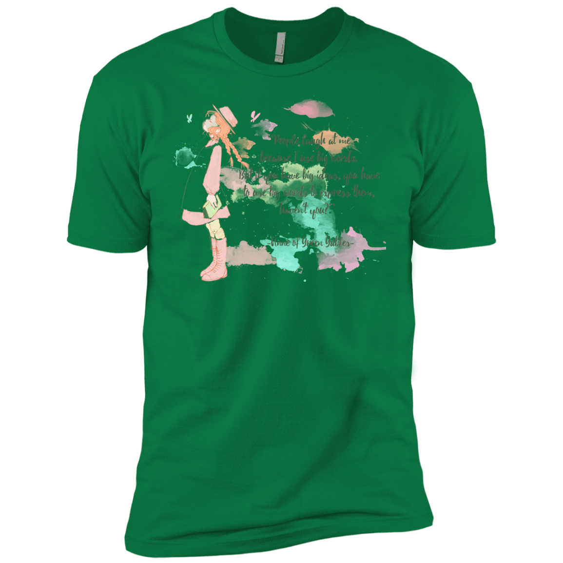 T-Shirts Kelly Green / X-Small Anne of Green Gables 3 Men's Premium T-Shirt