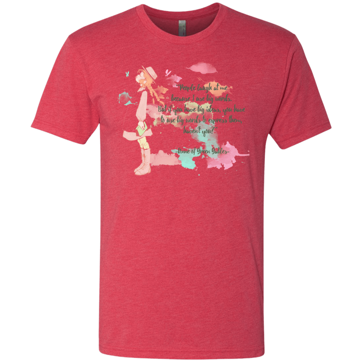 T-Shirts Vintage Red / Small Anne of Green Gables 3 Men's Triblend T-Shirt