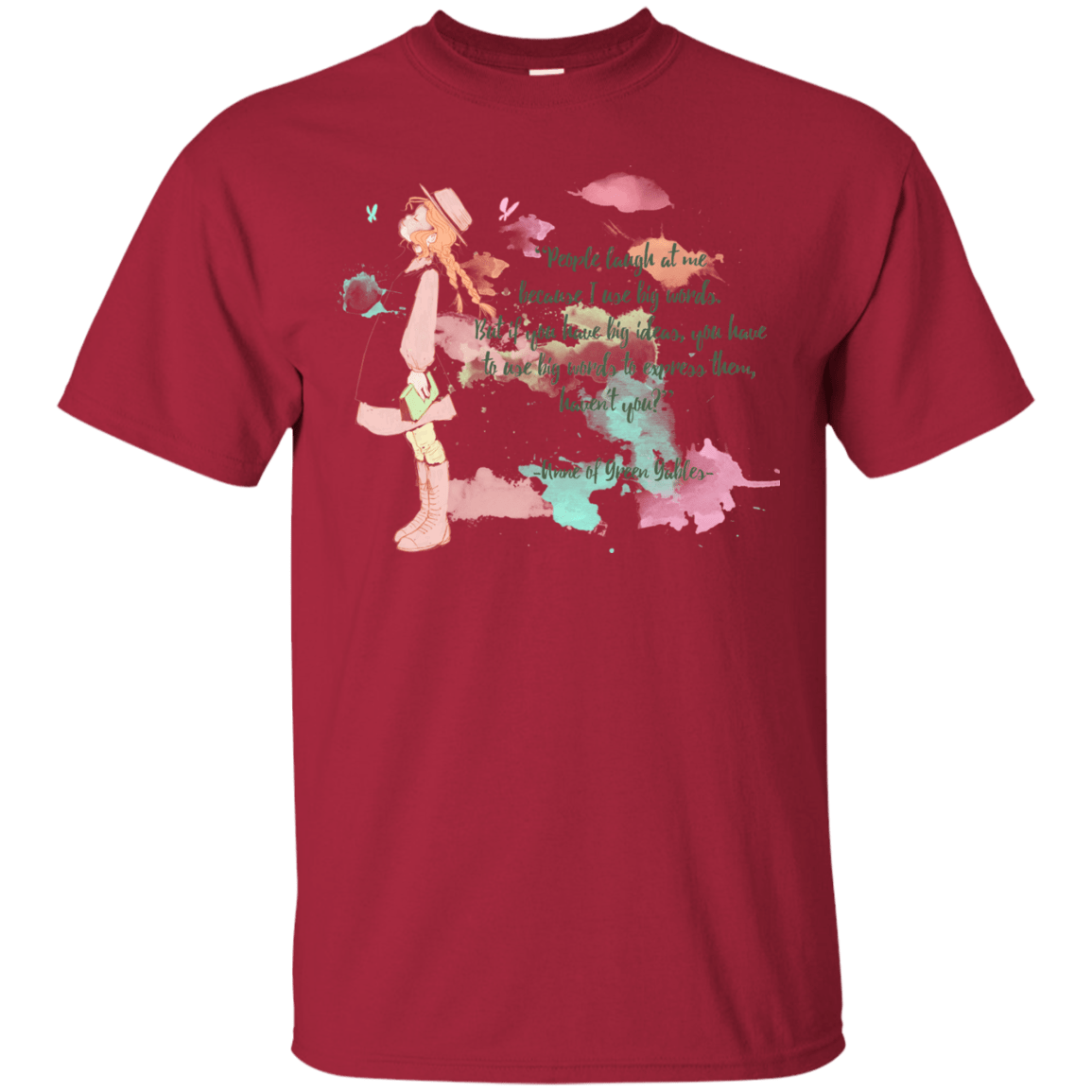 T-Shirts Cardinal / Small Anne of Green Gables 3 T-Shirt