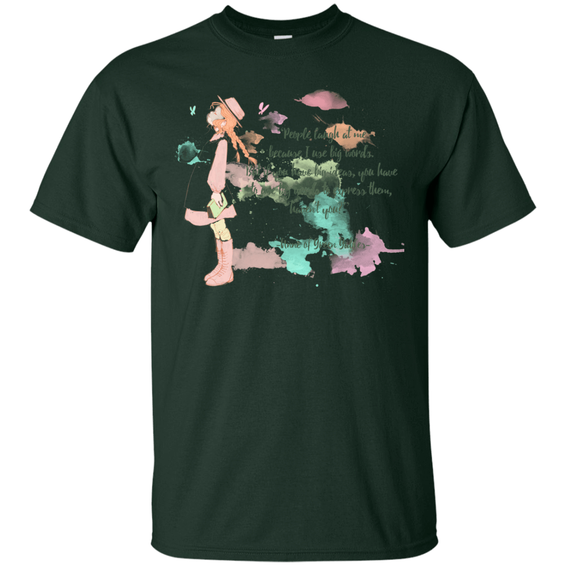 T-Shirts Forest Green / Small Anne of Green Gables 3 T-Shirt