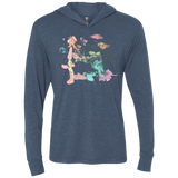 T-Shirts Indigo / X-Small Anne of Green Gables 3 Triblend Long Sleeve Hoodie Tee