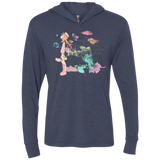T-Shirts Vintage Navy / X-Small Anne of Green Gables 3 Triblend Long Sleeve Hoodie Tee