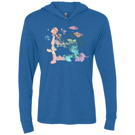 T-Shirts Vintage Royal / X-Small Anne of Green Gables 3 Triblend Long Sleeve Hoodie Tee