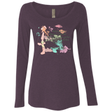 T-Shirts Vintage Purple / Small Anne of Green Gables 3 Women's Triblend Long Sleeve Shirt