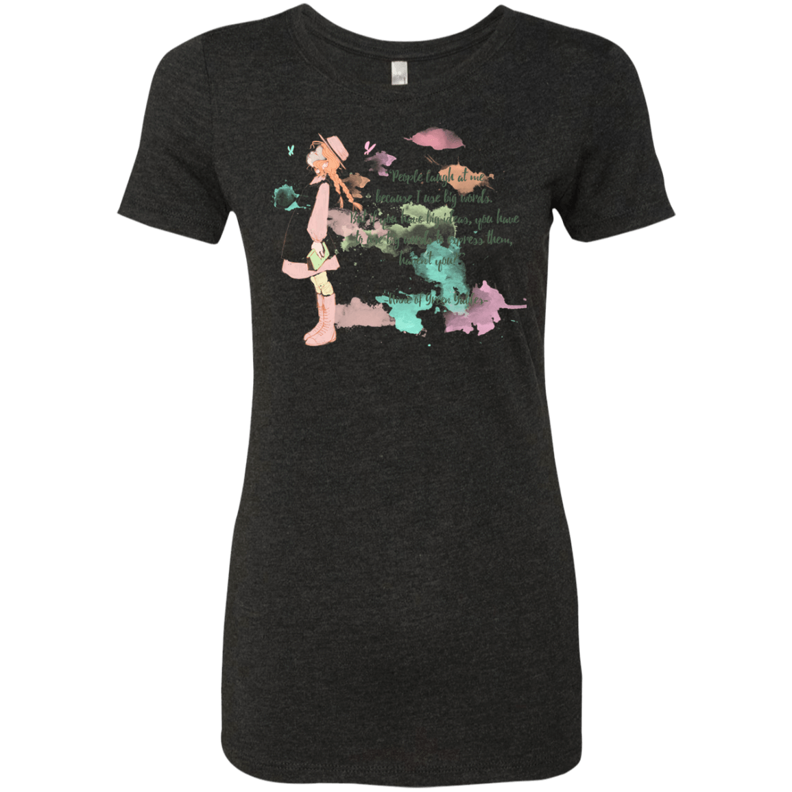 T-Shirts Vintage Black / Small Anne of Green Gables 3 Women's Triblend T-Shirt