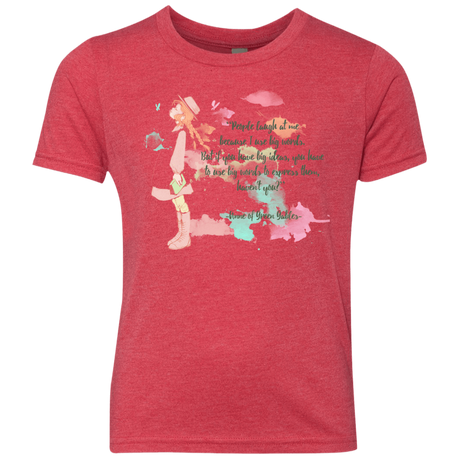 T-Shirts Vintage Red / YXS Anne of Green Gables 3 Youth Triblend T-Shirt