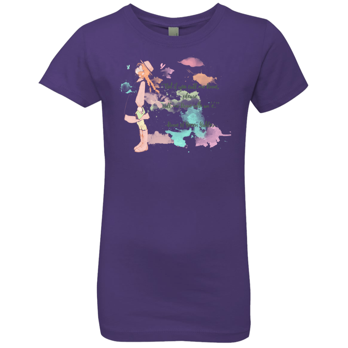 T-Shirts Purple Rush / YXS Anne of Green Gables 4 Girls Premium T-Shirt