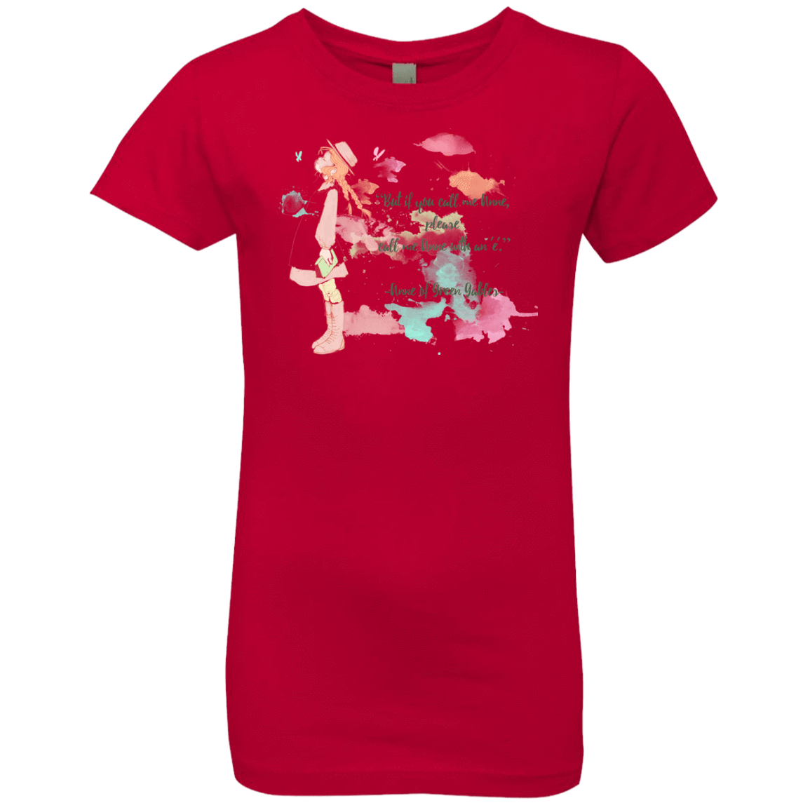 T-Shirts Red / YXS Anne of Green Gables 4 Girls Premium T-Shirt