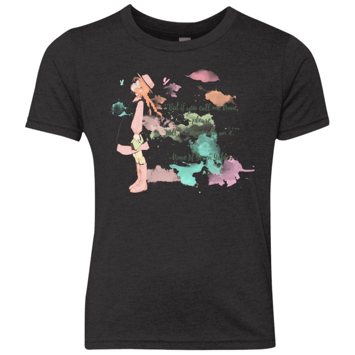 T-Shirts Vintage Black / YXS Anne of Green Gables 4 Youth Triblend T-Shirt